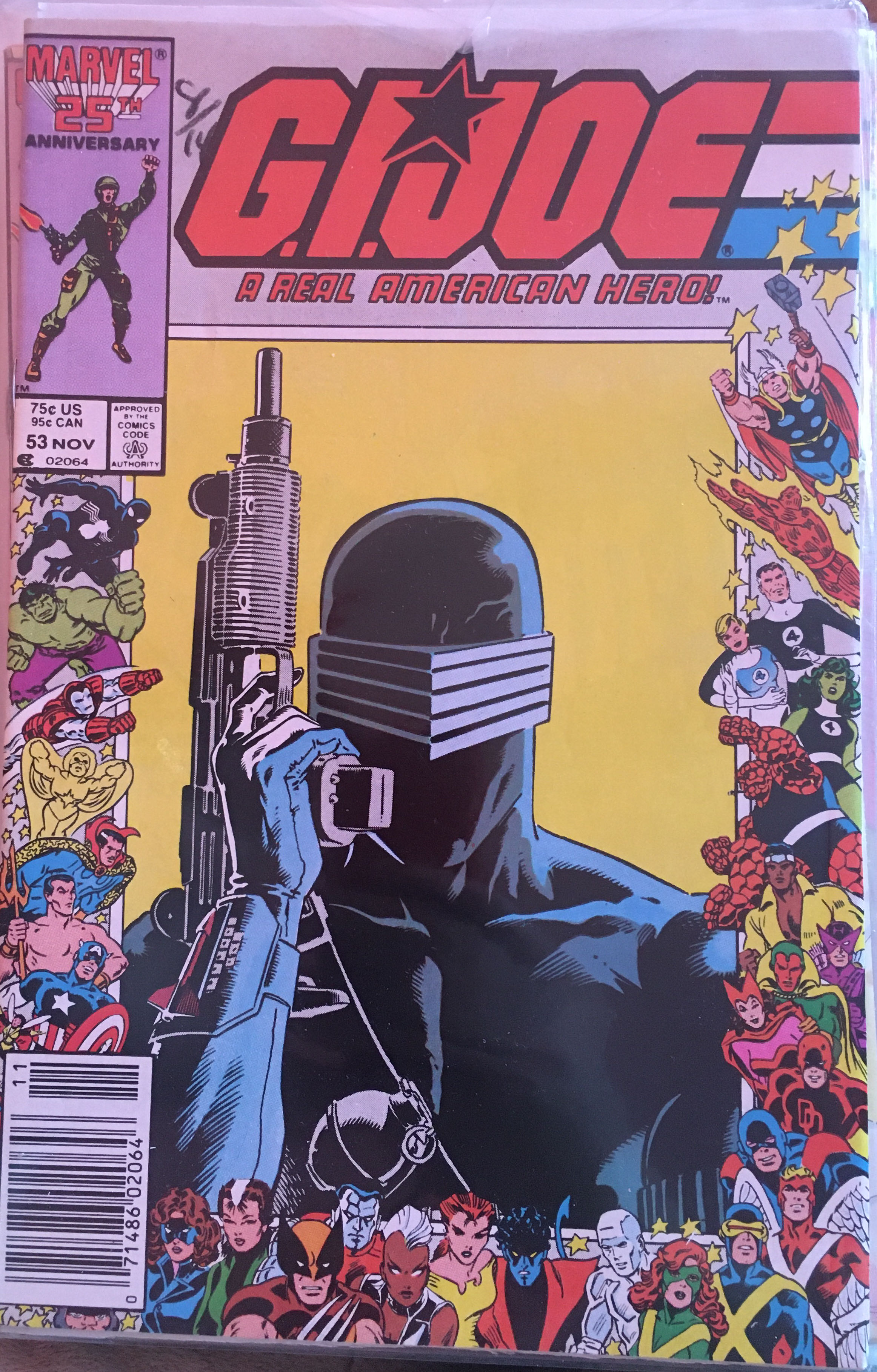 GI JOE A Real American Hero #53 - Marvel (53 - Nov 1986) comic book collectible [Barcode 071486020646] - Main Image 2