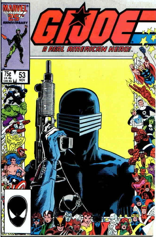 GI JOE A Real American Hero #53 - Marvel (53 - Nov 1986) comic book collectible [Barcode 071486020646] - Main Image 3