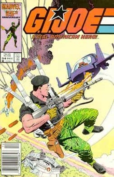 G.I. Joe: A Real American Hero (1982) - Marvel Comics (54 - Dec 1986) comic book collectible [Barcode 071486020646] - Main Image 1
