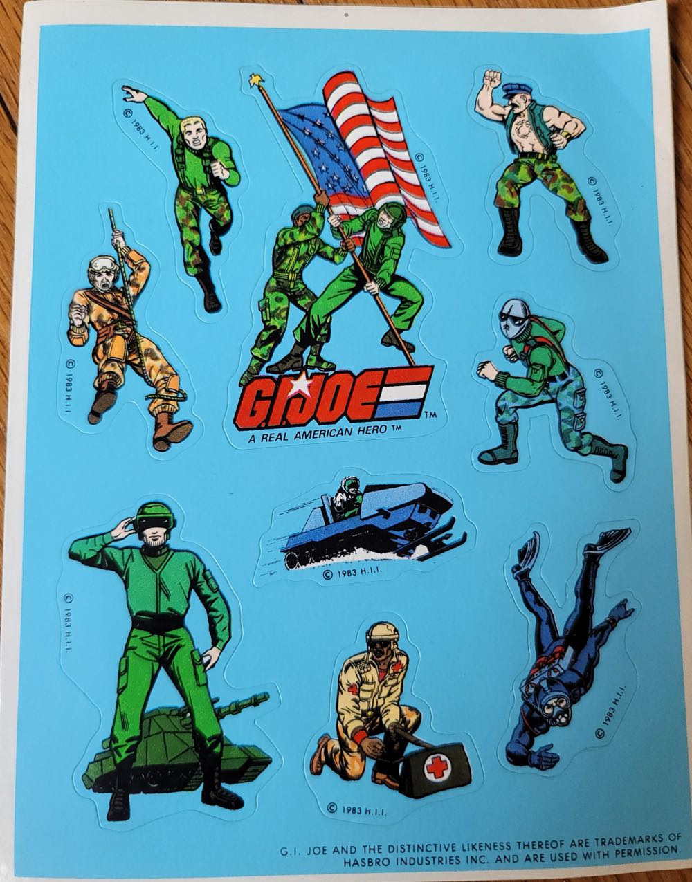 GI JOE A Real American Hero #61 - Marvel Comics (61 - Jun 1987) comic book collectible [Barcode 071486020646] - Main Image 3