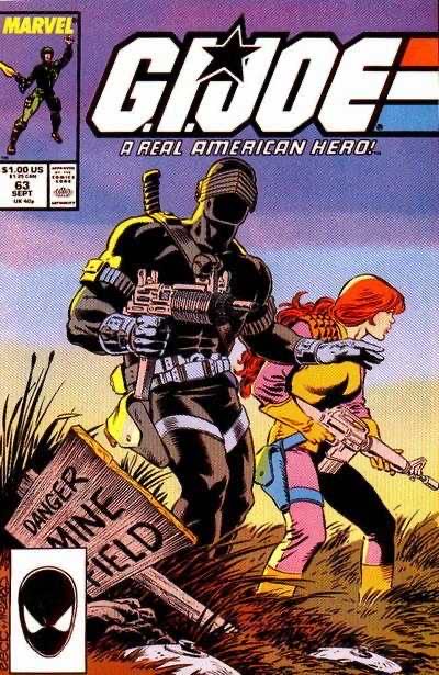 G.I. Joe: A Real American Hero - Marvel Comics Group (63 - Sep 1987) comic book collectible [Barcode 071486020646] - Main Image 2