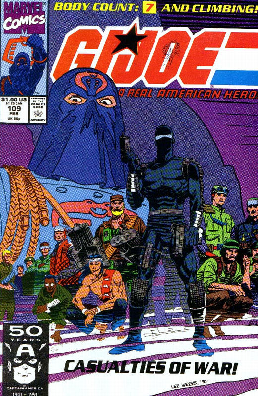 G.I. Joe: A Real American Hero! - Marvel Comics (73 - Jul 1988) comic book collectible [Barcode 4175589] - Main Image 4