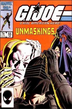 GIJOE A Real American Hero - Marvel Comics (55 - Jan 1987) comic book collectible [Barcode 8528584555588998] - Main Image 1