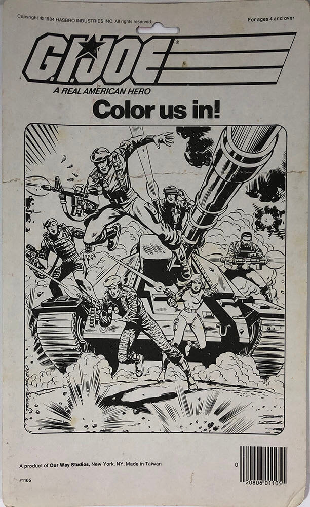GIJOE A Real American Hero - Marvel Comics (84 - Mar 1989) comic book collectible [Barcode 741175256509646559] - Main Image 4