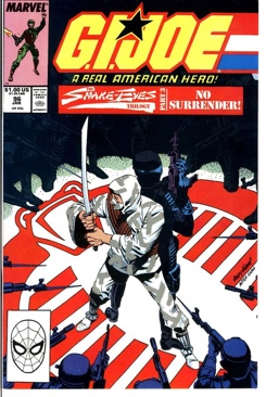 GIJOE A Real American Hero - Marvel Comics (96 - Jan 1990) comic book collectible [Barcode 822174555] - Main Image 1