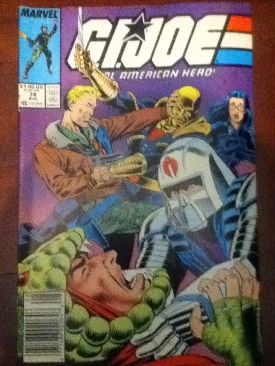 G.I. Joe: A Real American Hero - Marvel Comics (74 - Aug 1988) comic book collectible [Barcode 071486020646] - Main Image 1