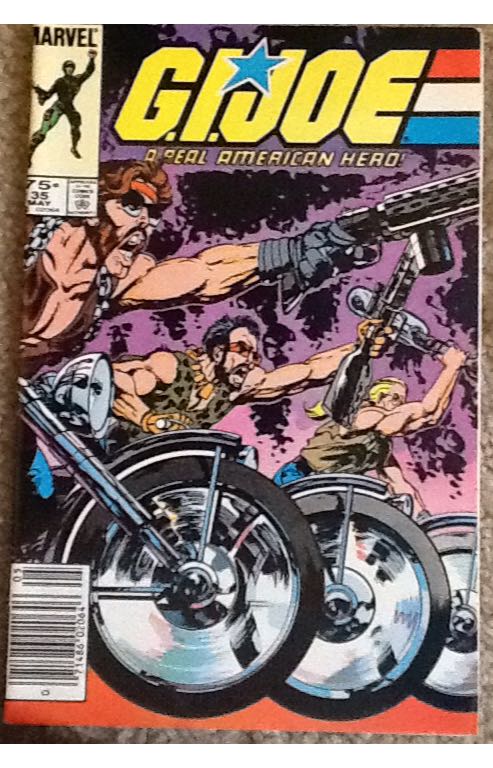 GIJOE A Real American Hero  (35 - May 1985) comic book collectible - Main Image 1