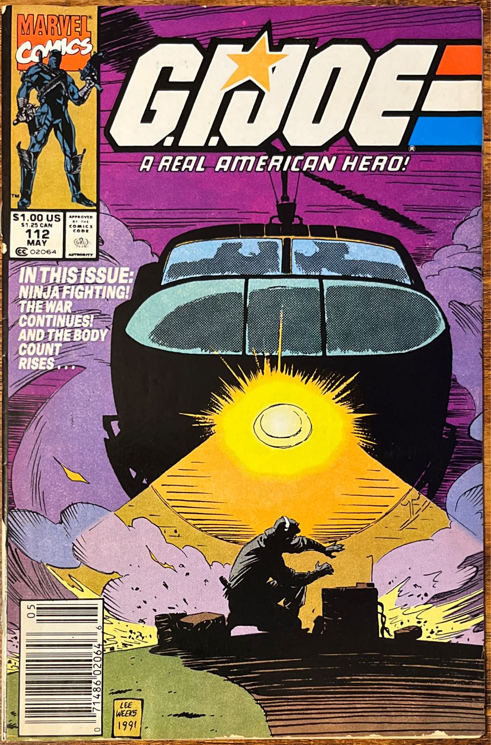G.I. Joe: A Real American Hero - Marvel (112 - 05/1991) comic book collectible - Main Image 2