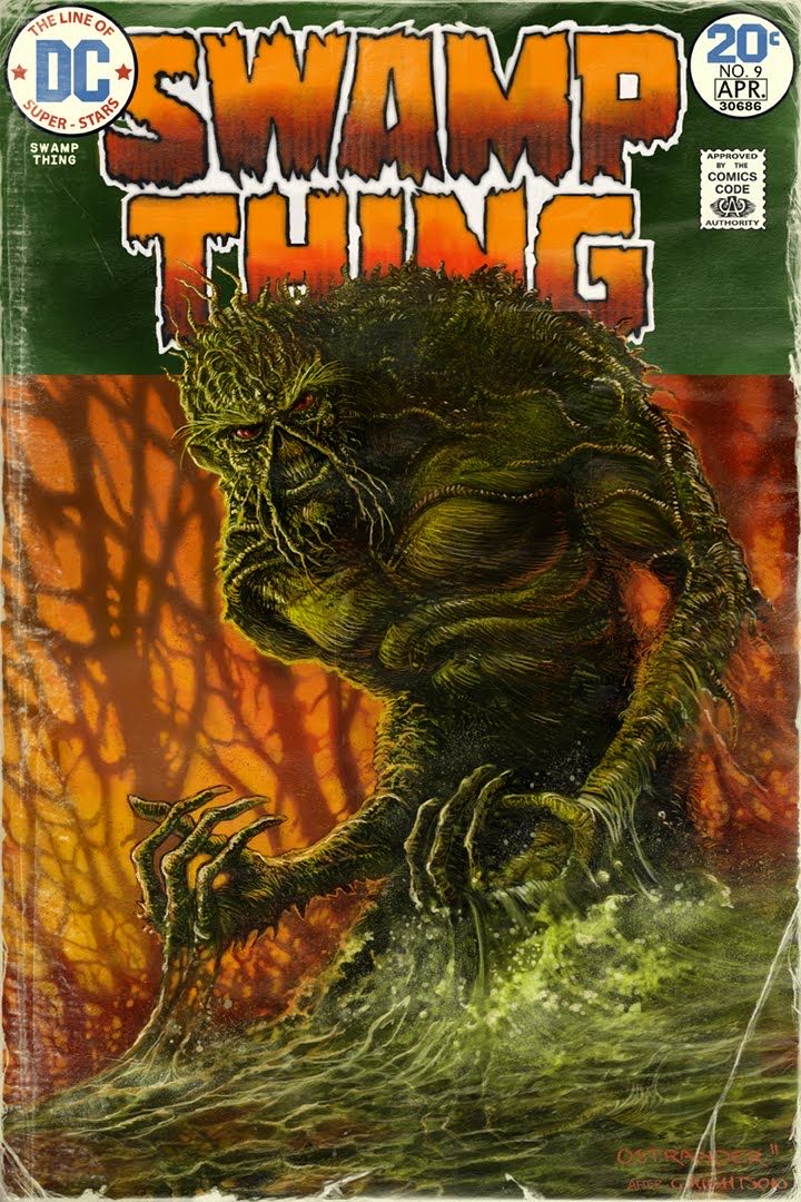 Swamp Thing - DC Comics (9 - Apr 1974) comic book collectible [Barcode 715054258] - Main Image 3