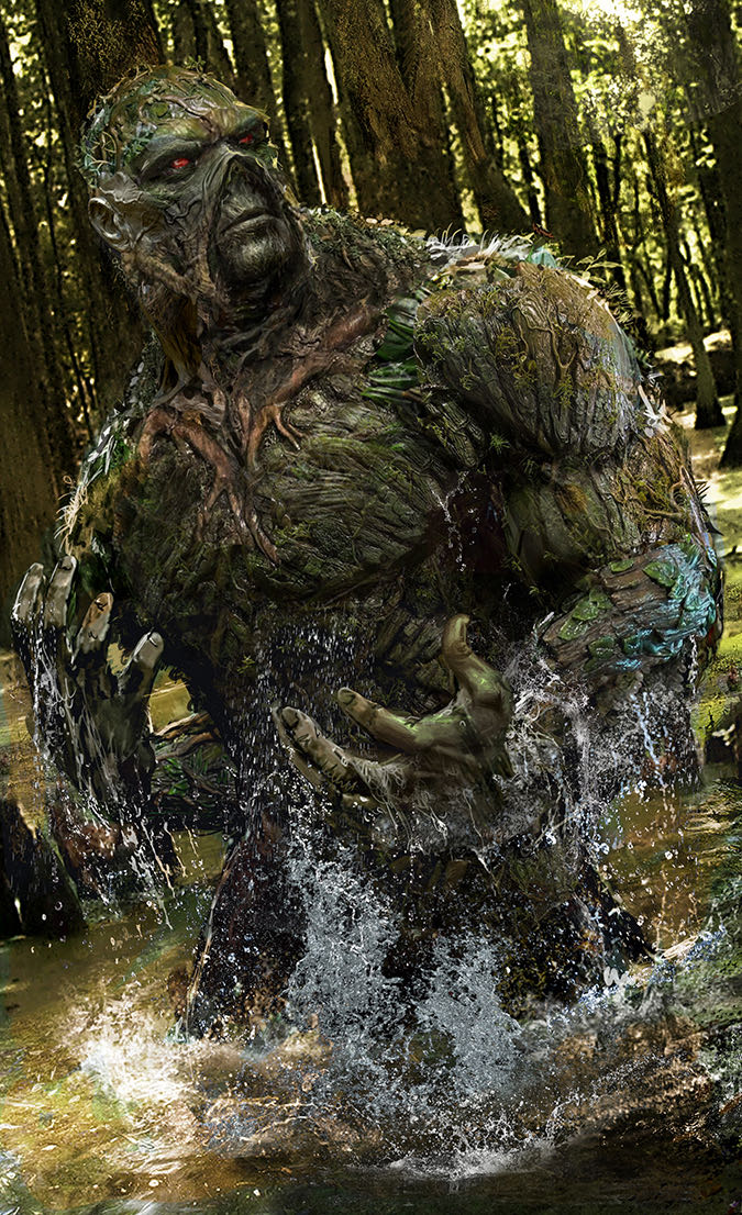 Swamp Thing - DC Comics (9 - Apr 1974) comic book collectible [Barcode 715054258] - Main Image 4