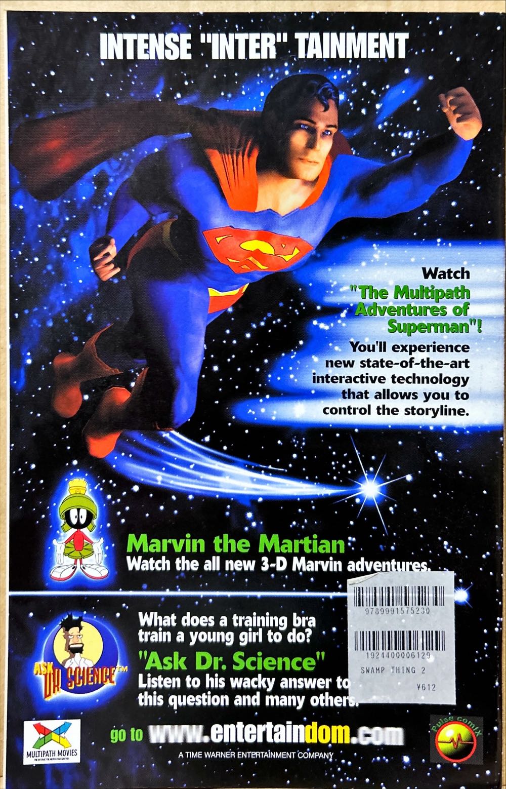 Swamp Thing - Vertigo DC Comics (2 - Jun 2000) comic book collectible [Barcode 761941305202] - Main Image 2