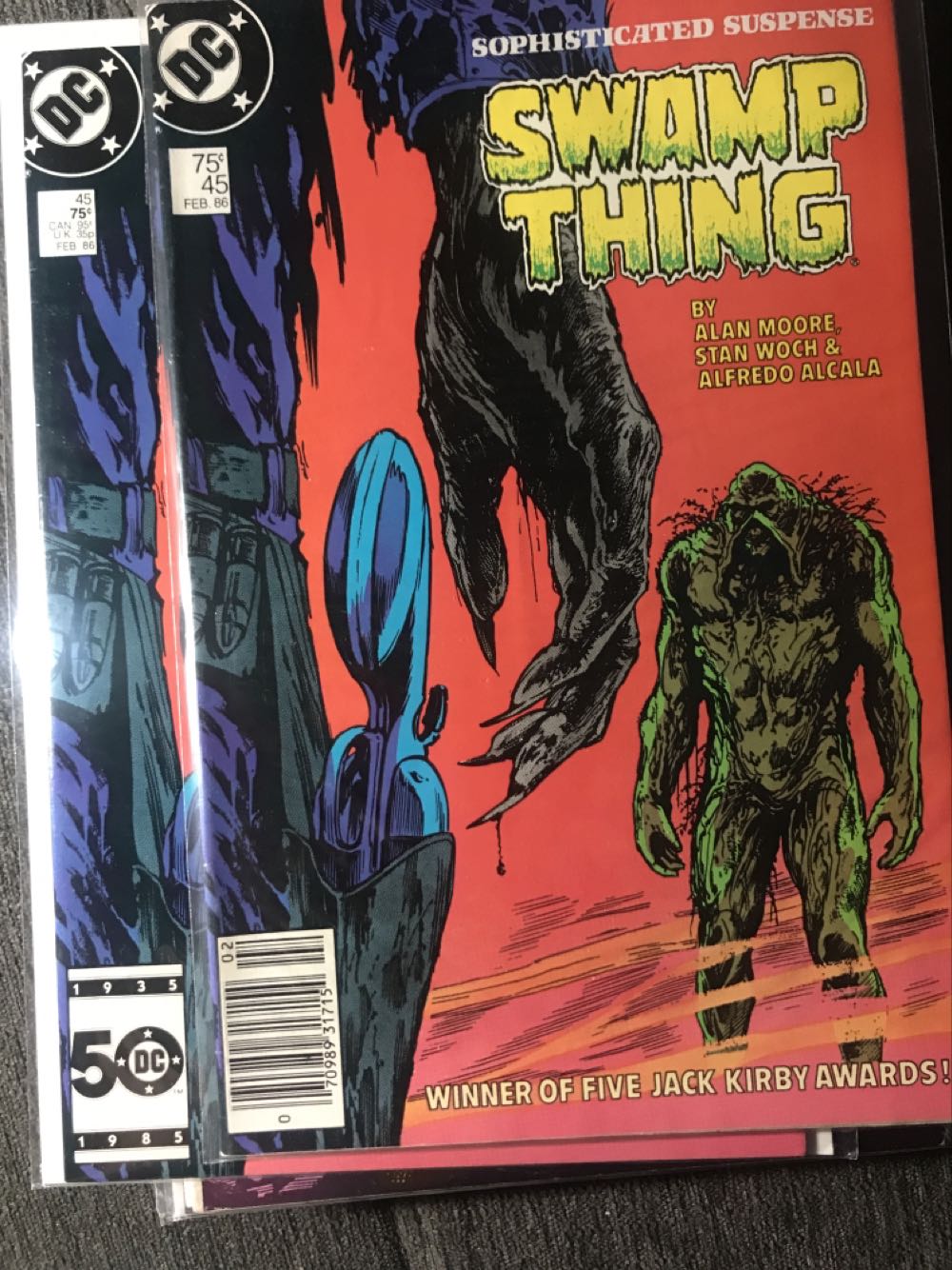 Swamp Thing - DC Comics (45 - Feb 1986) comic book collectible [Barcode 761941305202] - Main Image 2