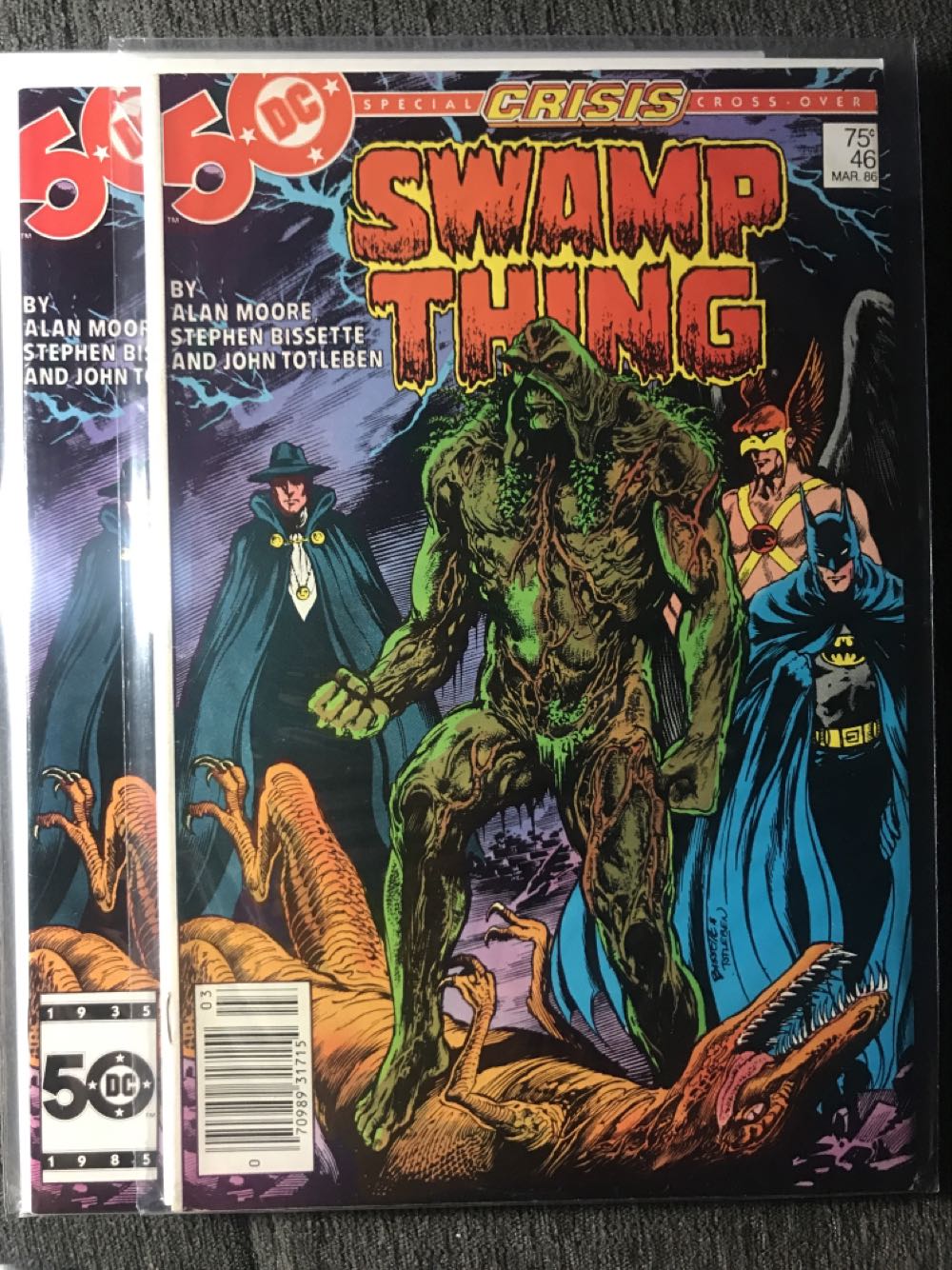 Saga Of The Swamp Thing - DC (Detective Comics) (46 - Mar 1986) comic book collectible [Barcode 761941305202] - Main Image 2