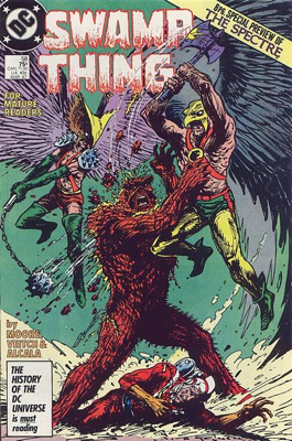 Saga Of The Swamp Thing - DC (58 - Mar 1987) comic book collectible [Barcode 761941305202] - Main Image 1