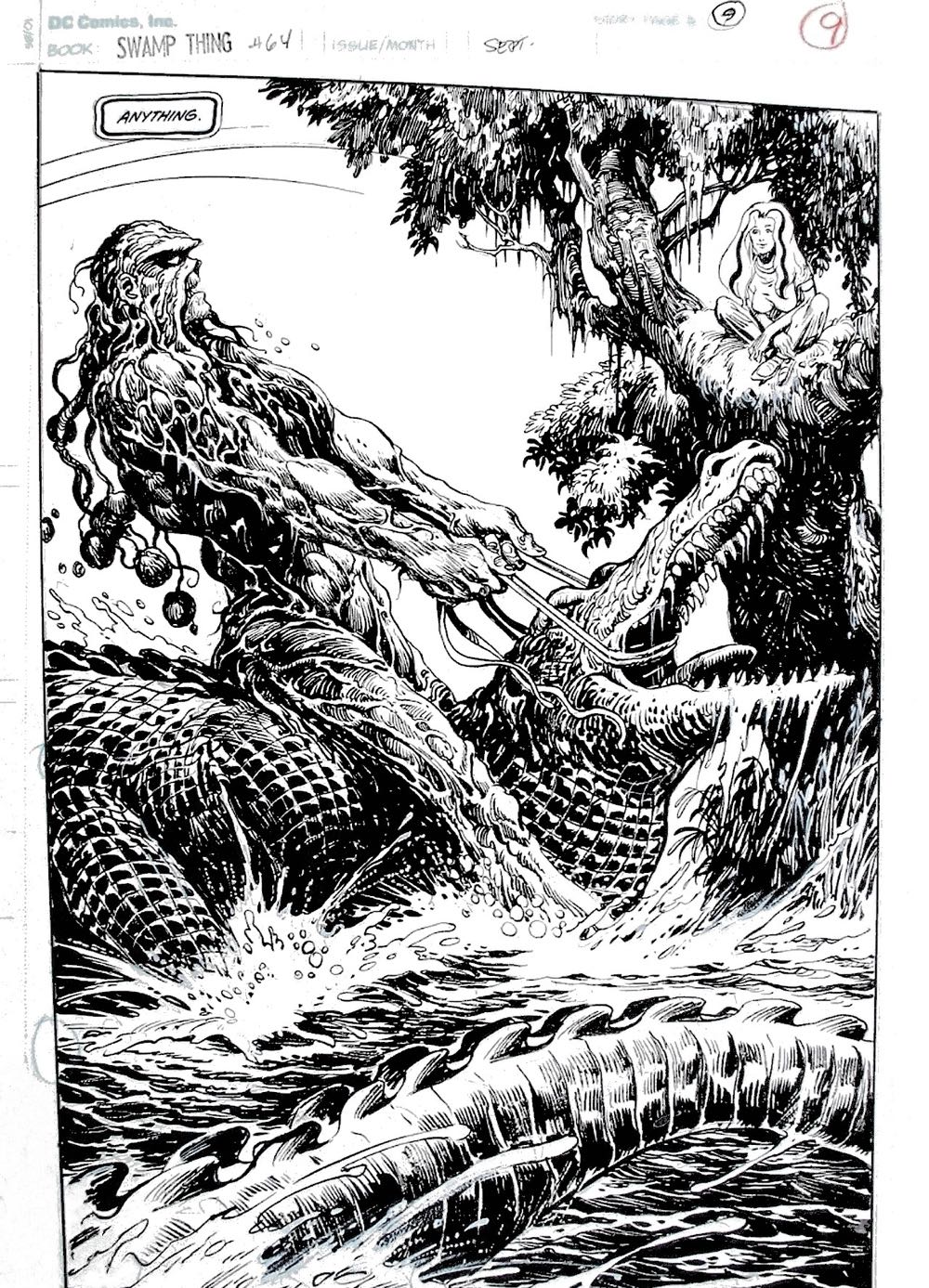 Swamp Thing #64 - DC (Detective Comics) (64 - Sep 1987) comic book collectible - Main Image 4