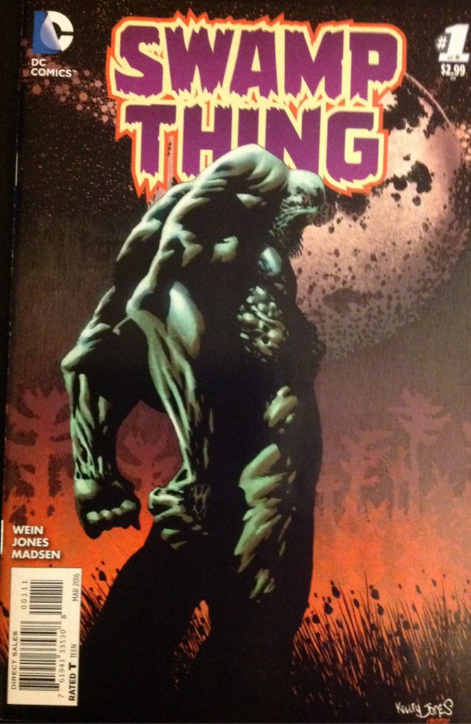 Swamp Thing - DC Comics (1 - Mar 2016) comic book collectible [Barcode 76194133530800111] - Main Image 1