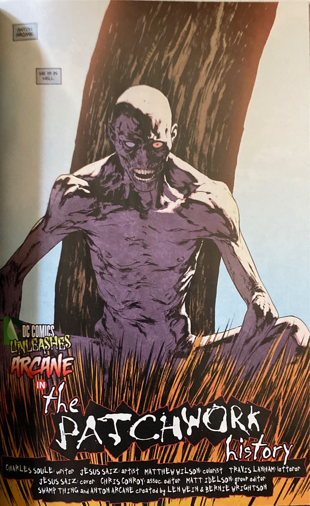 Swamp Thing - DC Comics (231 - Nov 2013) comic book collectible [Barcode 76194131815823111] - Main Image 3