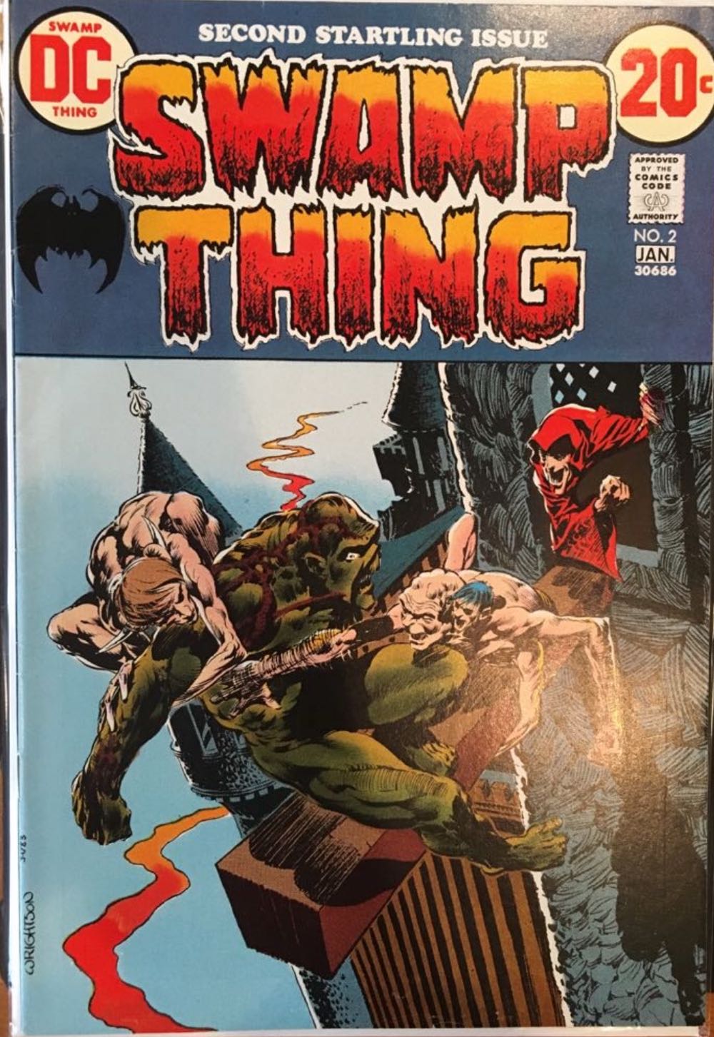 Swamp Thing - DC Comics (2 - Jan 1973) comic book collectible - Main Image 2