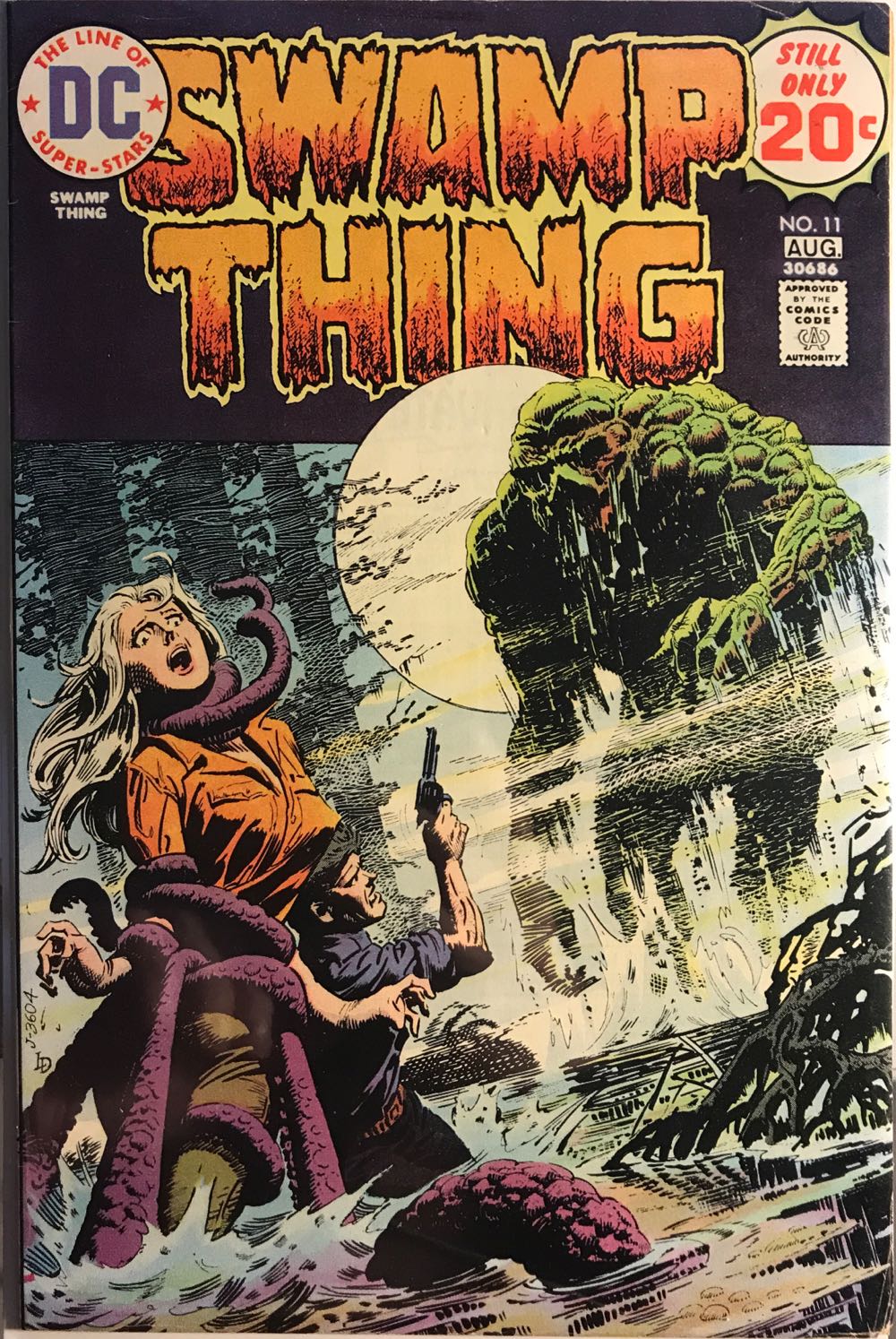Swamp Thing - DC Comics (11 - Aug 1974) comic book collectible - Main Image 2