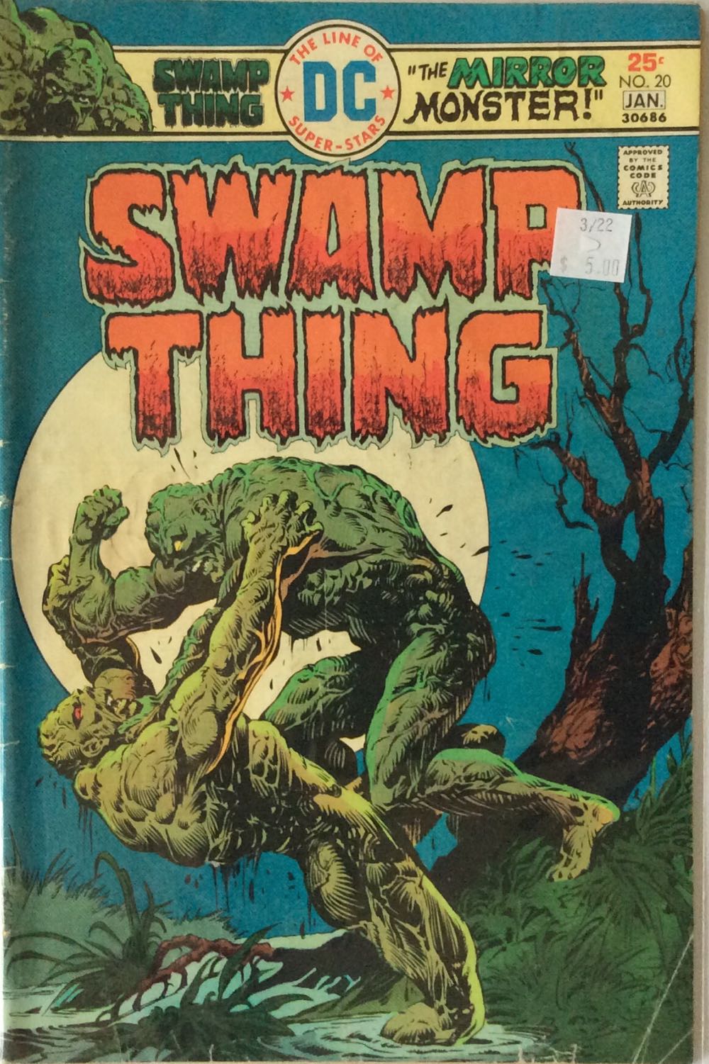 Swamp Thing - DC (Detective Comics) (20 - Jan 1976) comic book collectible - Main Image 2