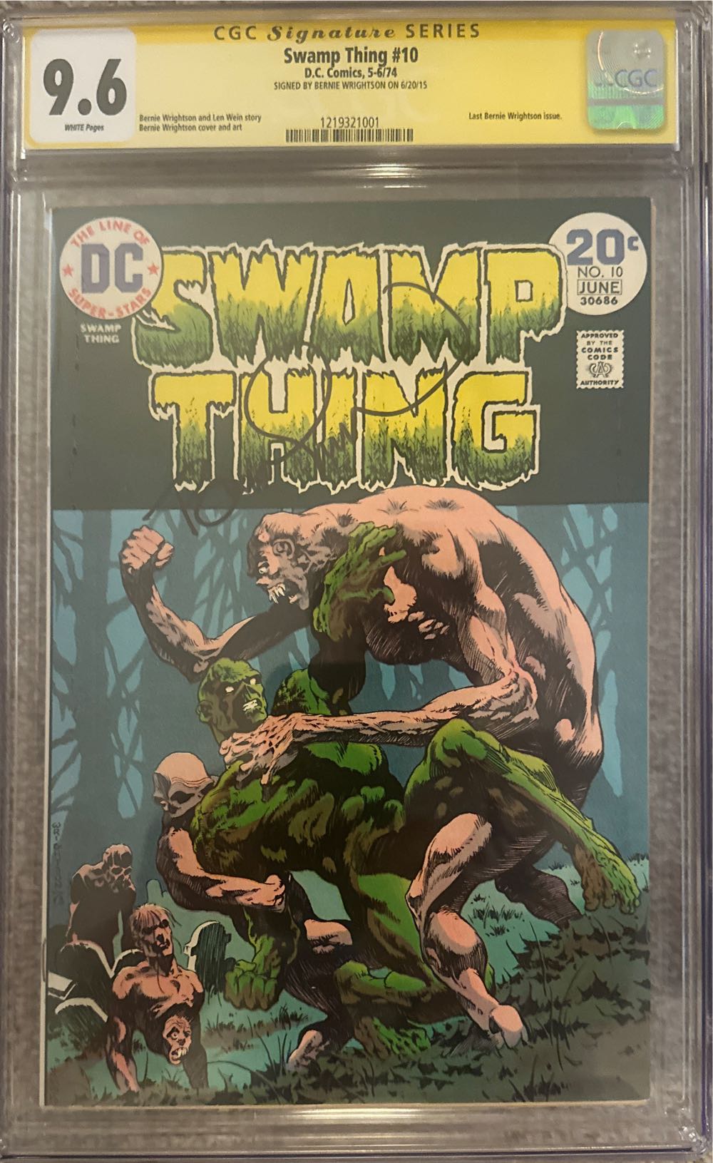Swamp Thing - DC Comics (10 - Jun 1974) comic book collectible - Main Image 3