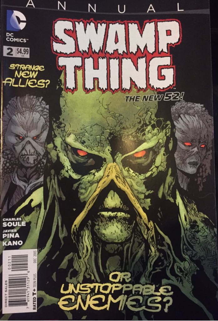 Swamp Thing Annual - DC Comics (2 - Dec 2013) comic book collectible [Barcode 76194131129600211] - Main Image 1