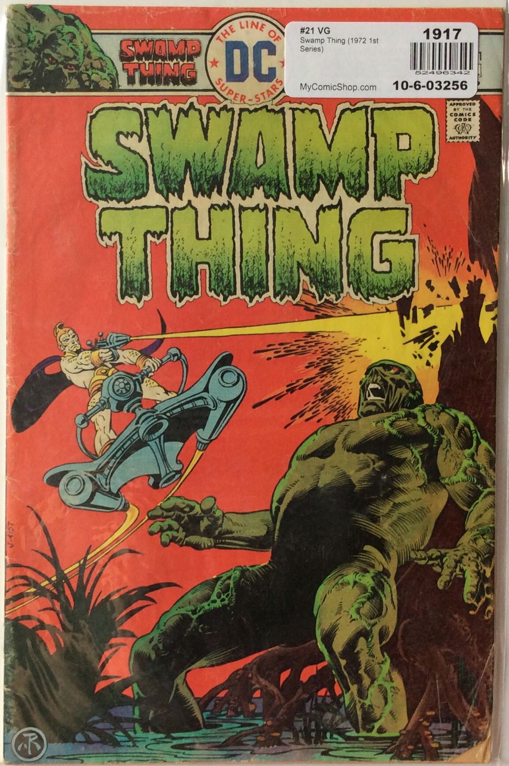Swamp Thing (1972) - DC Comics (21 - Mar 1975) comic book collectible - Main Image 2