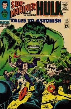 Tales To Astonish - Marvel (81 - Jul 1966) comic book collectible [Barcode 7115525] - Main Image 1
