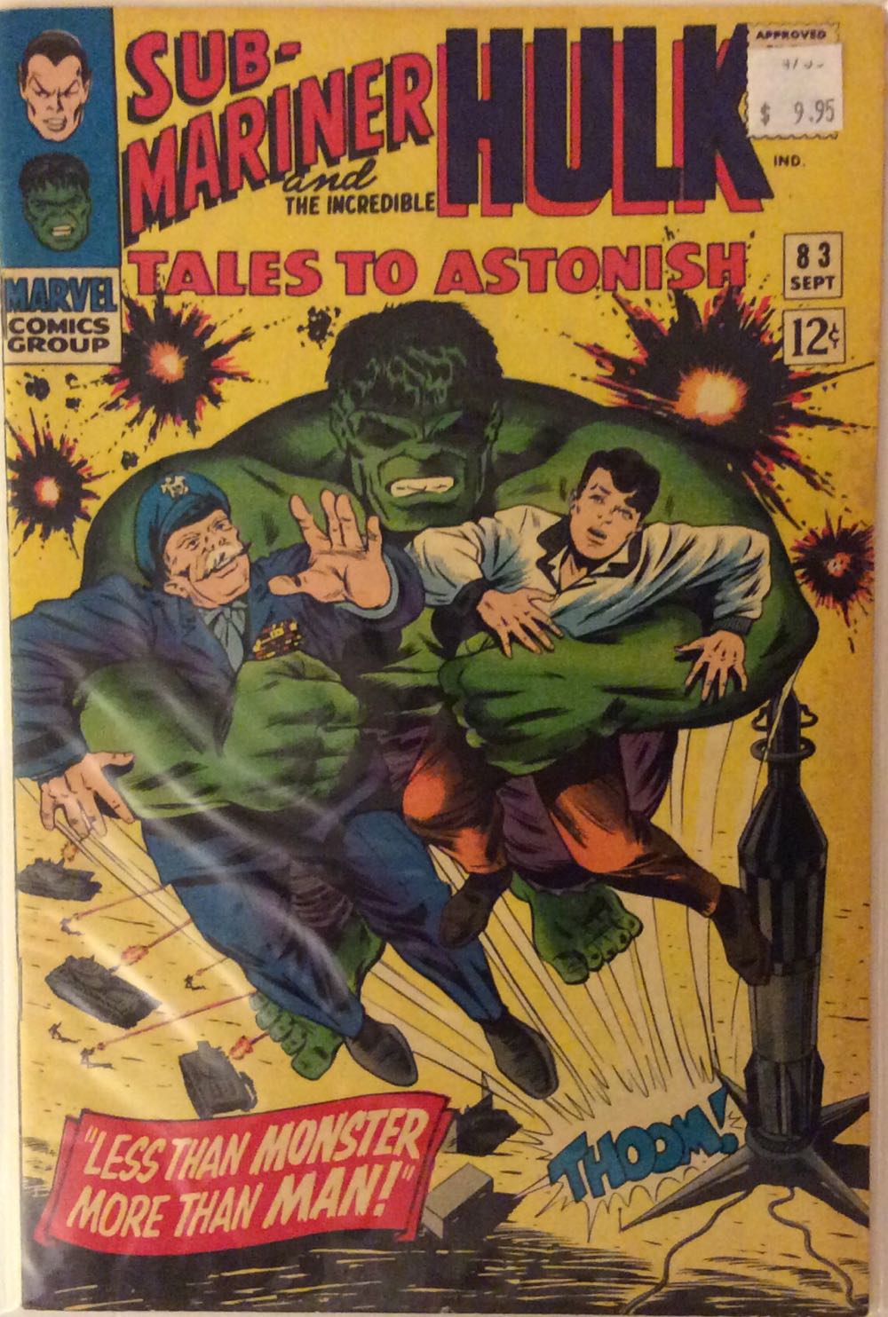 Tales To Astonish - Marvel Comics (83 - Sep 1966) comic book collectible [Barcode 7418528] - Main Image 2
