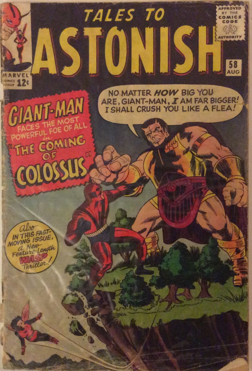 Tales to Astonish - Marvel Comics (58 - Aug 1964) comic book collectible [Barcode 8522474555236] - Main Image 2