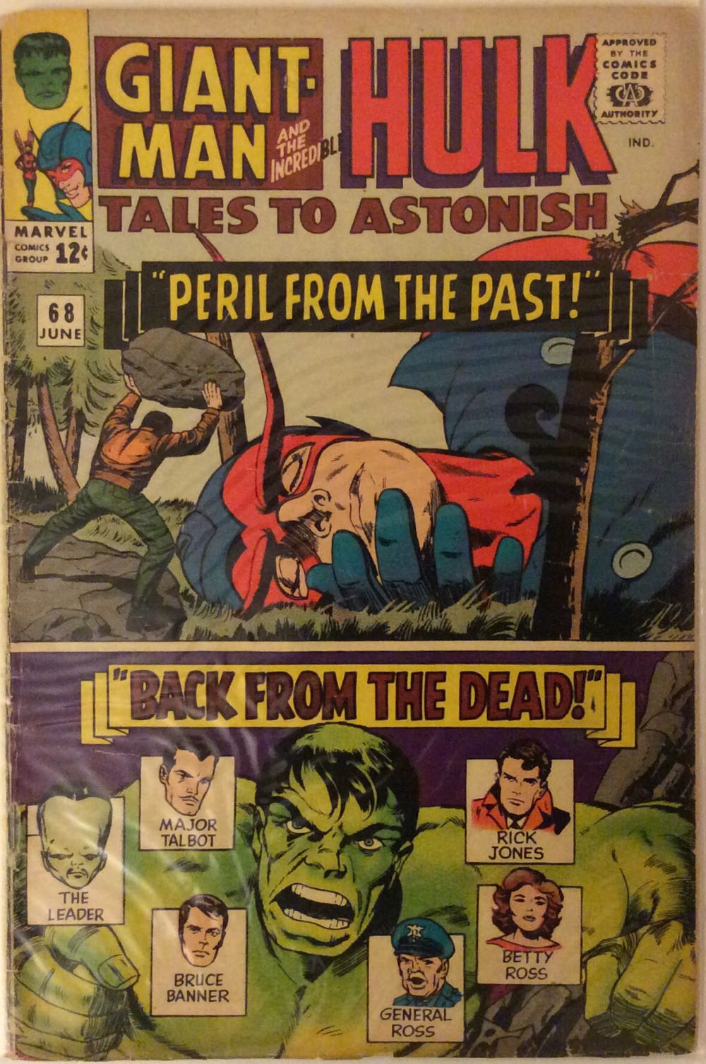 Tales To Astonish - Marvel Comics (68 - Jun 1965) comic book collectible [Barcode 852285588800000000] - Main Image 2