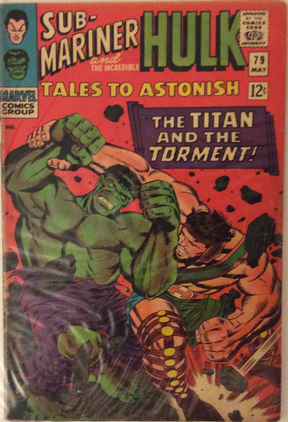 Tales To Astonish - Marvel (79 - May 1966) comic book collectible [Barcode 82244566] - Main Image 2