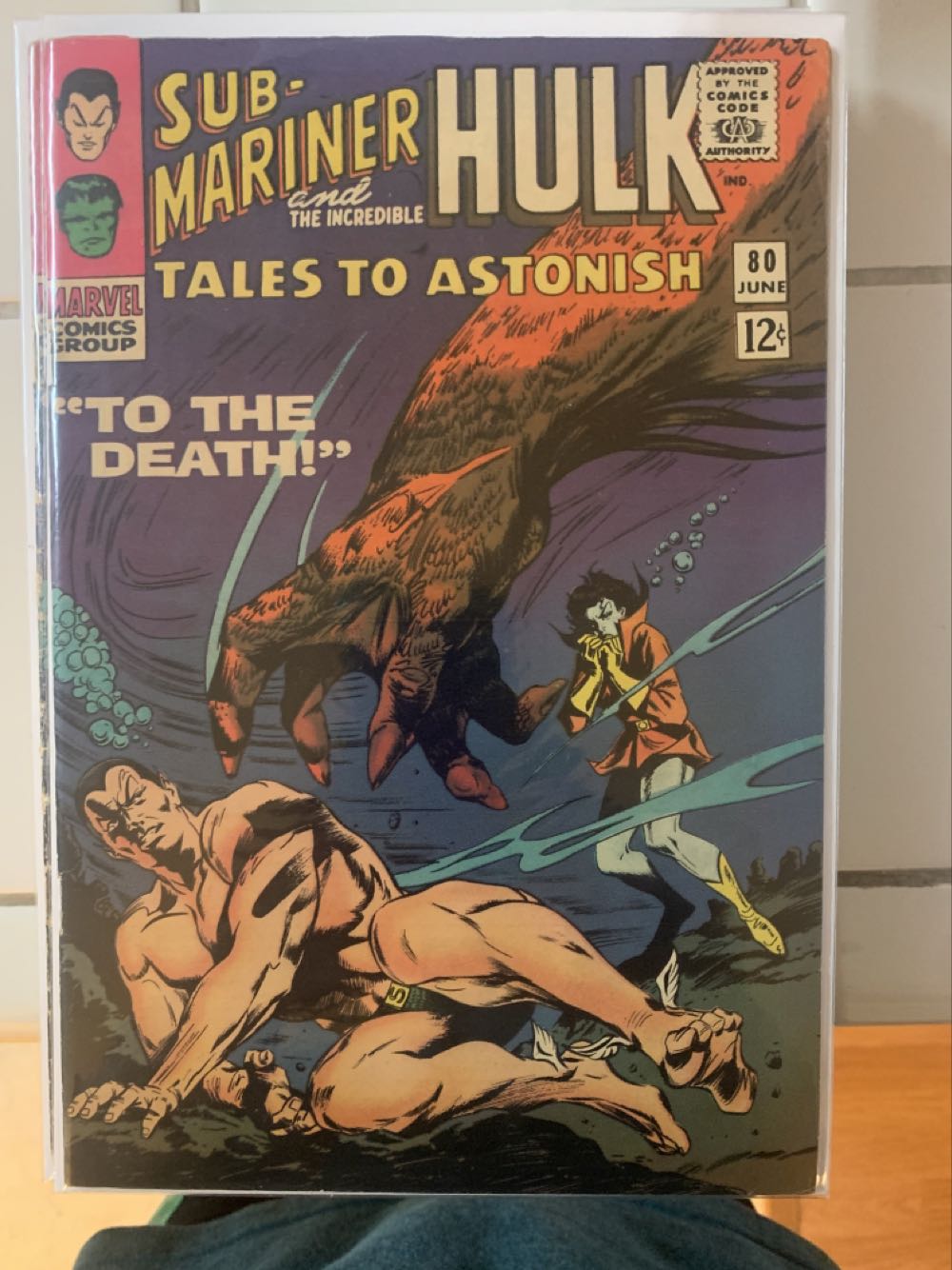 Tales To Astonish - Marvel (80 - Jun 1966) comic book collectible [Barcode 8522552500886625789956] - Main Image 4