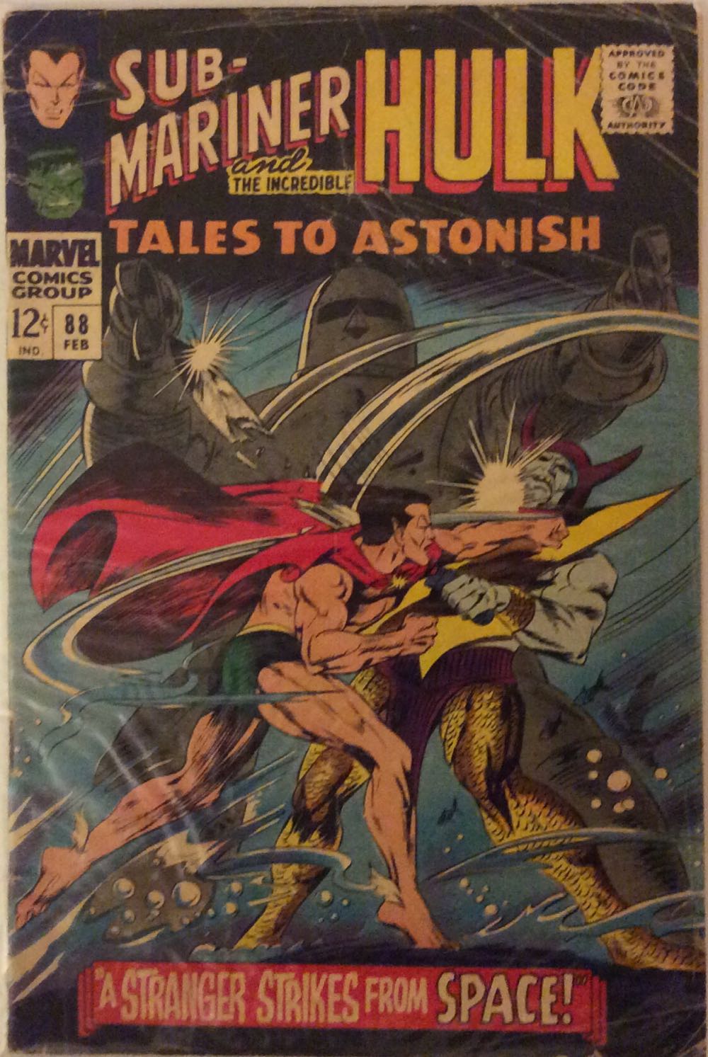 Tales To Astonish - Vista Publications Inc. (88 - Feb 1967) comic book collectible [Barcode 888888888888888855999] - Main Image 2