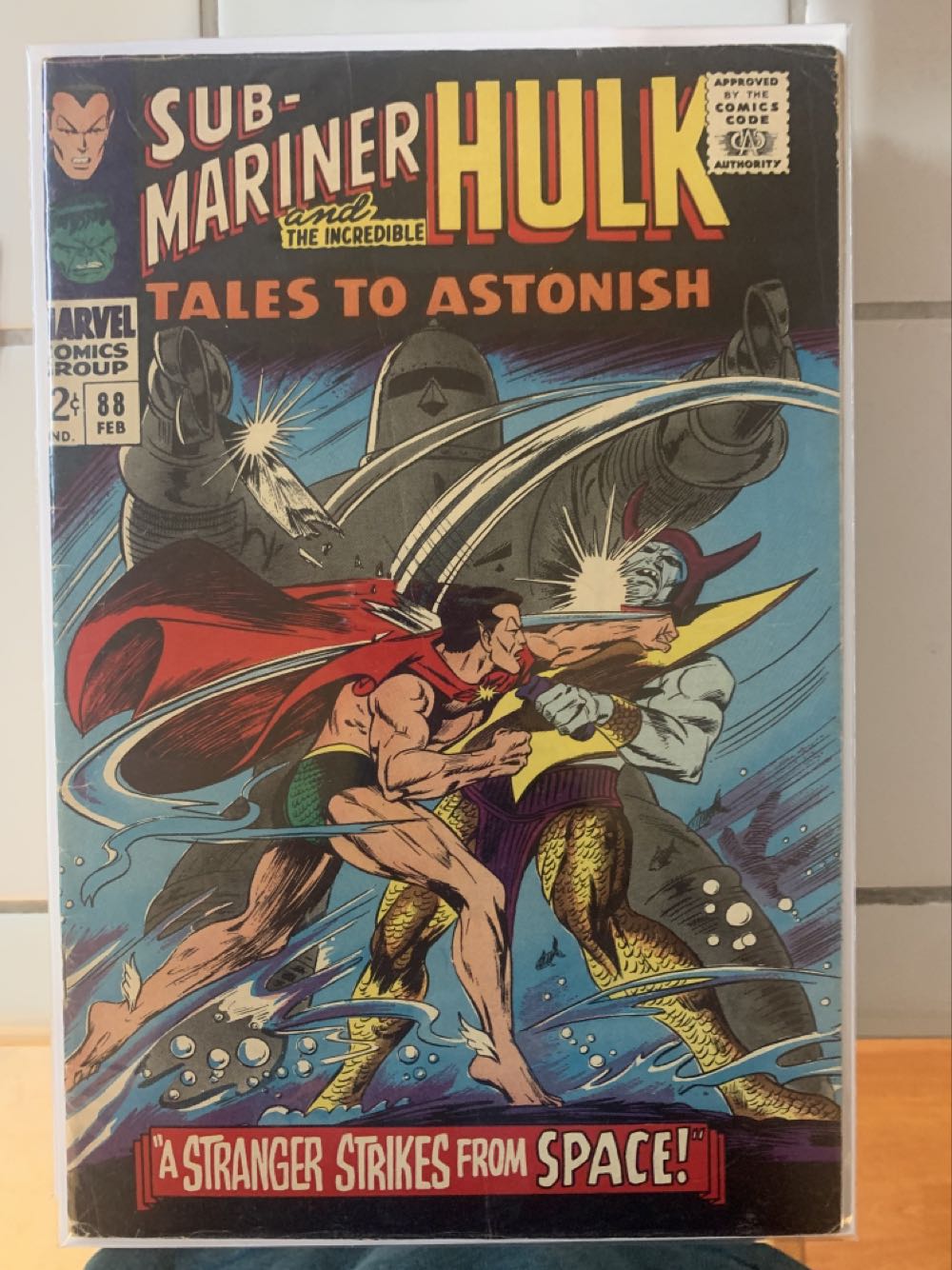 Tales To Astonish - Vista Publications Inc. (88 - Feb 1967) comic book collectible [Barcode 888888888888888855999] - Main Image 3