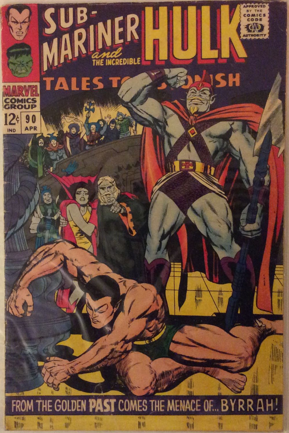 Tales To Astonish - Marvel Comics (90 - Apr 1967) comic book collectible [Barcode 11111111111114444444] - Main Image 2