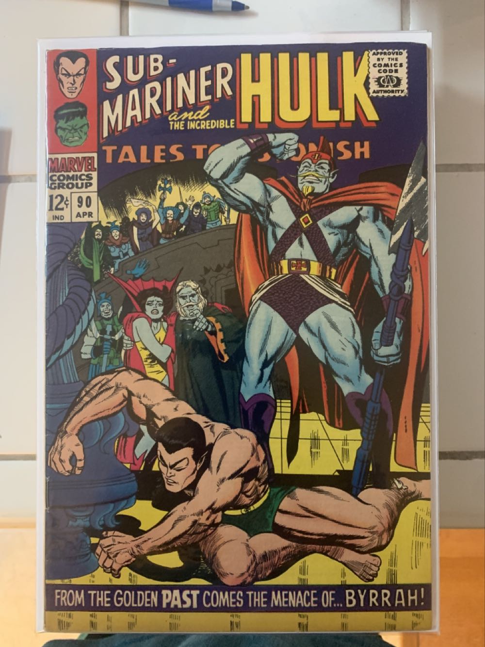 Tales To Astonish - Marvel Comics (90 - Apr 1967) comic book collectible [Barcode 11111111111114444444] - Main Image 3
