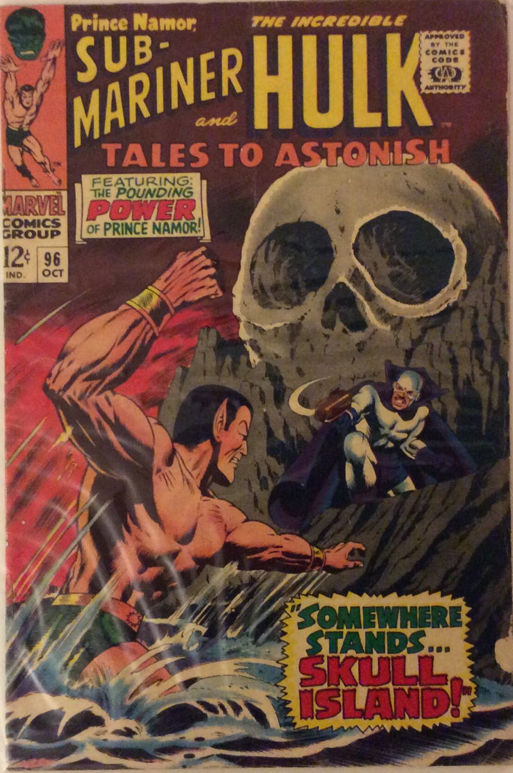 Tales To Astonish - Marvel (96 - Oct 1967) comic book collectible [Barcode 787878787878781] - Main Image 2