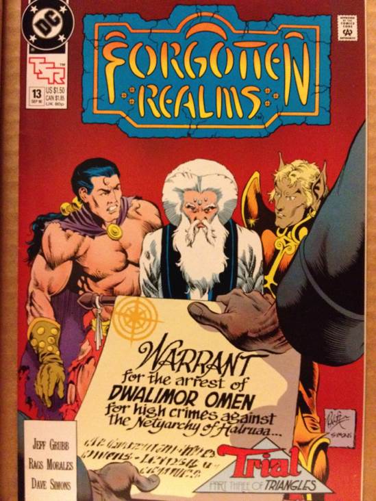 Forgotten Realms - DC Comics, Inc. (13 - Sep 1990) comic book collectible [Barcode 070989311886] - Main Image 1
