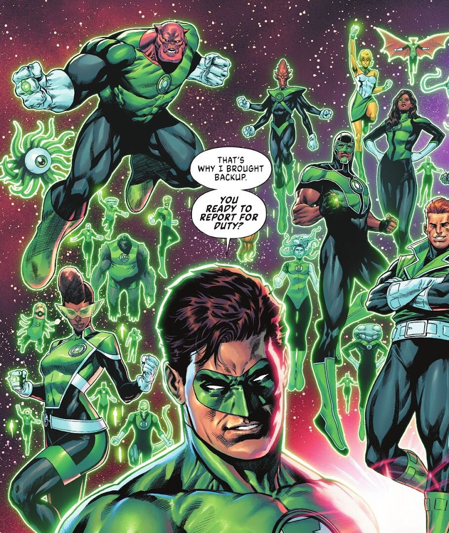 Green Lantern Corps (Vol. 1) Quarterly - DC (6 - Sep 1993) comic book collectible [Barcode 070992311347] - Main Image 3