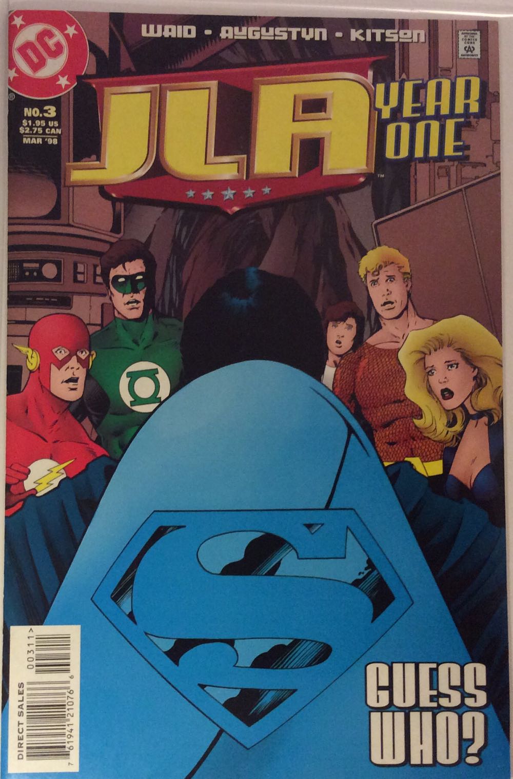 JLA: Year One - DC Comics (3 - Mar 1998) comic book collectible [Barcode 761941210766] - Main Image 2