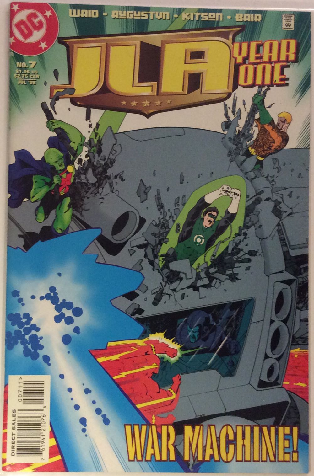 JLA: Year One - DC Comics (7 - Jul 1998) comic book collectible [Barcode 761941210766] - Main Image 2