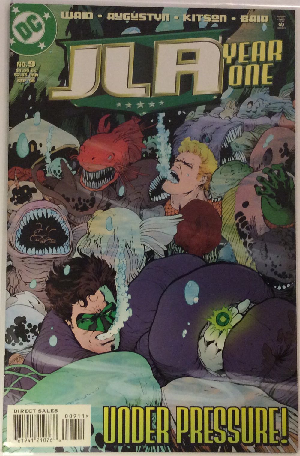 JLA: Year One - DC Comics (9 - Sep 1998) comic book collectible [Barcode 761941210766] - Main Image 2