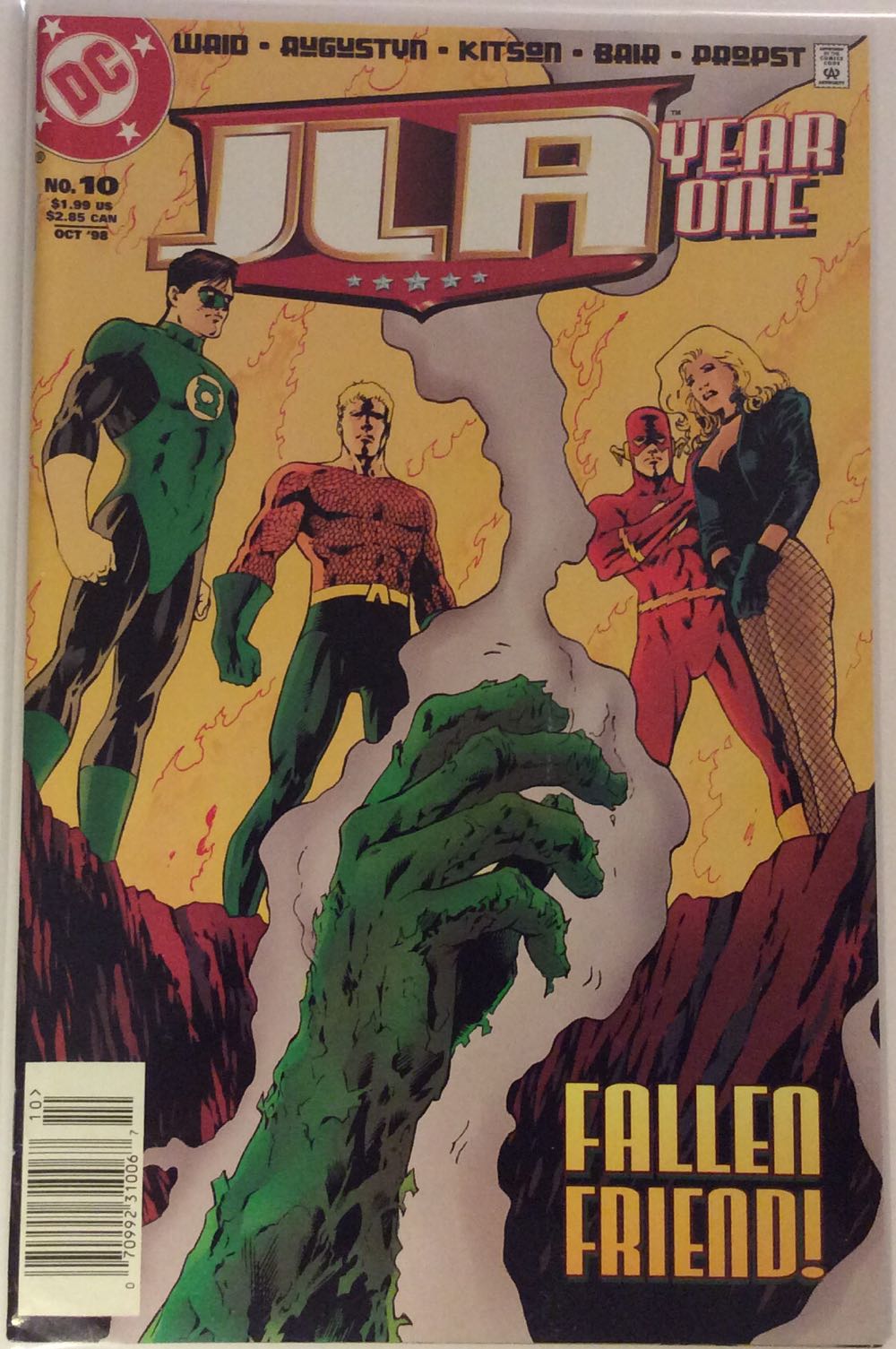 JLA: Year One - DC (10 - Oct 1998) comic book collectible [Barcode 761941210766] - Main Image 2