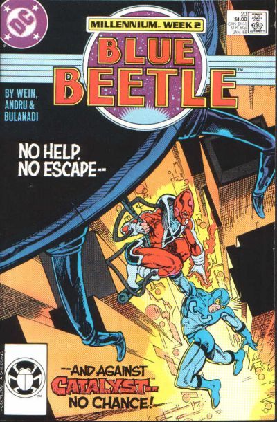 Millennium: Blue Beetle - DC (20 - Jan 1988) comic book collectible [Barcode 761941304991] - Main Image 1