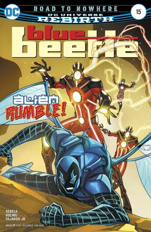 Blue Beetle - DC (15) comic book collectible [Barcode 76194134191001521] - Main Image 2