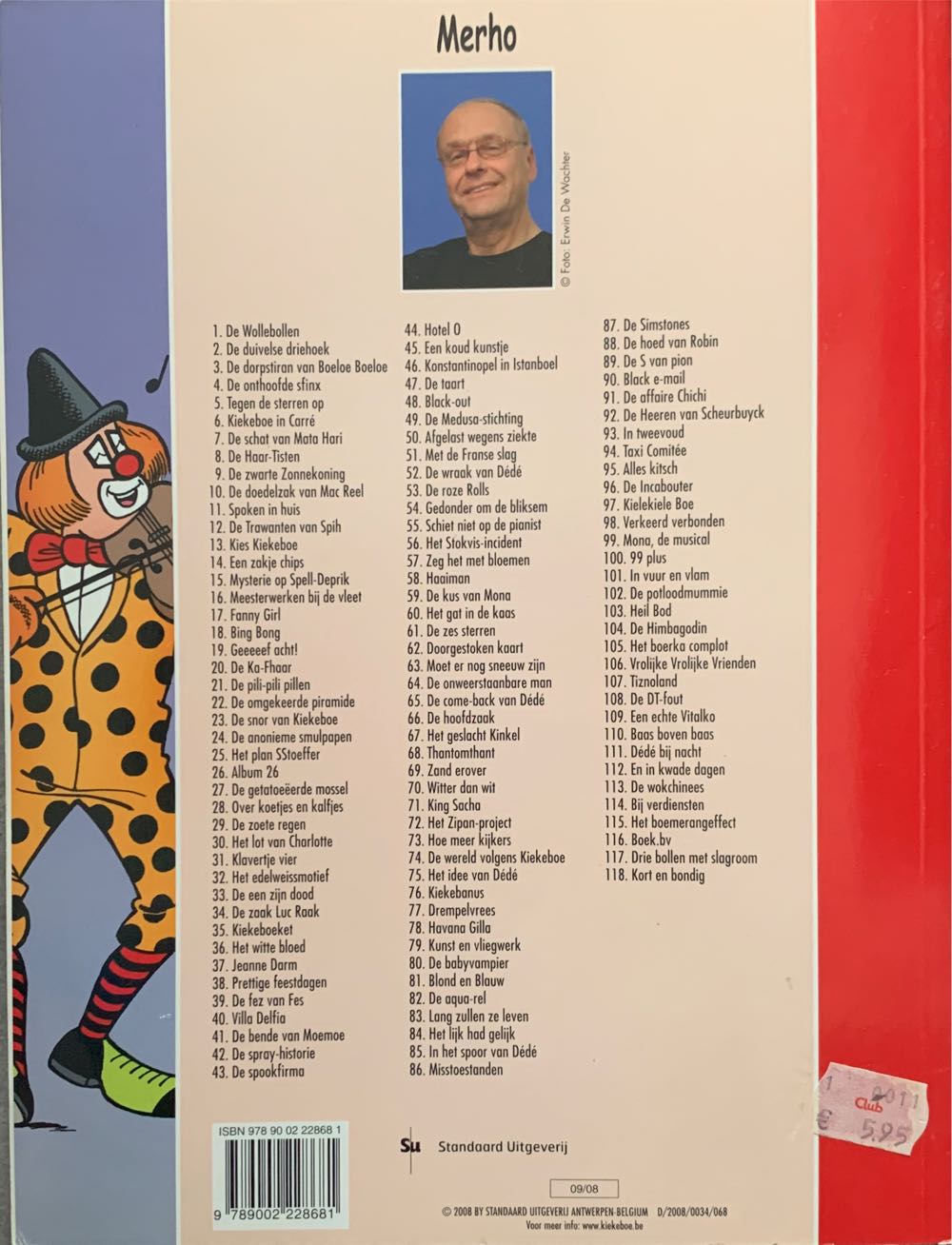 Kiekeboe - Kort En Bondig  (118) comic book collectible [Barcode 9789002228681] - Main Image 2