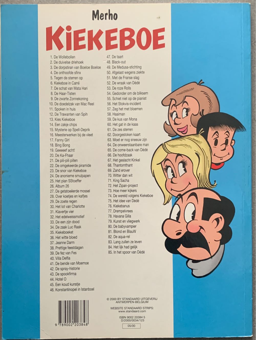 Kiekeboe- In Het Spoor Van Dede  (85) comic book collectible [Barcode 9789002203848] - Main Image 2