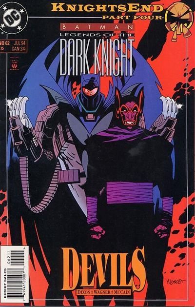 Batman: The Dark Knight - DC Comics (62 - 07/1994) comic book collectible [Barcode 761941306438] - Main Image 1