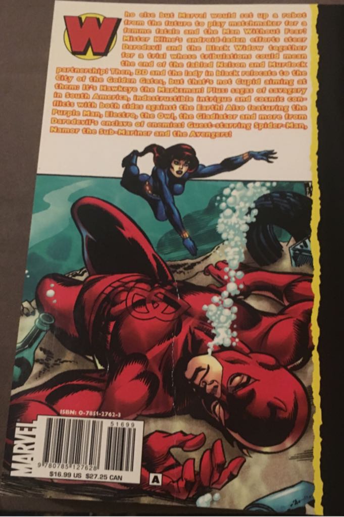 Daredevil The Man Without Fear - Marvel (4) comic book collectible [Barcode 978078512762851699] - Main Image 2